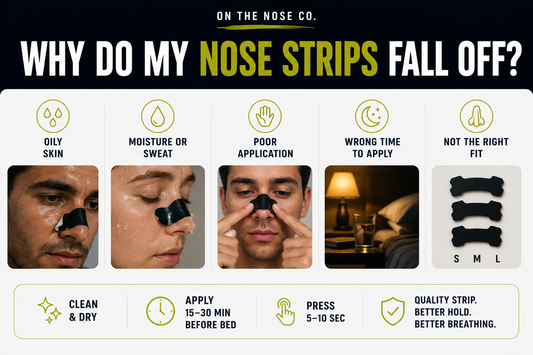 Why Do My Nose Strips Fall Off?
