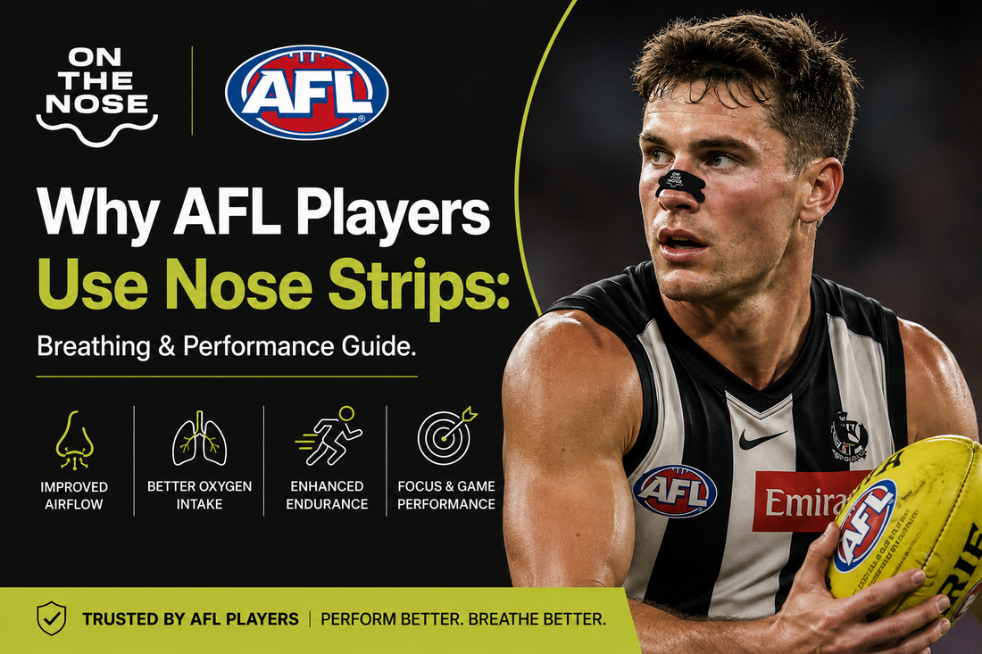 Why AFL Players Use Nose Strips: Breathing & Performance Guide