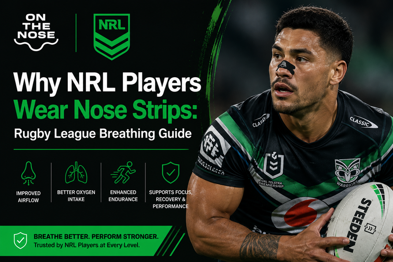 Why NRL Players Wear Nose Strips: Rugby League Breathing Guide