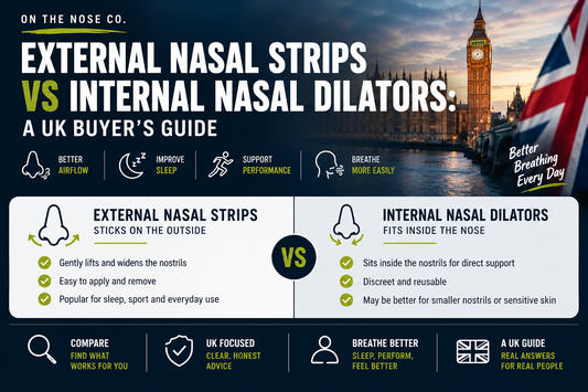 External Nasal Strips vs Internal Nasal Dilators: A UK Buyer’s Guide