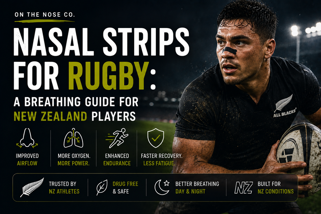 Nasal Strips for Rugby: A Breathing Guide for New Zealand Players