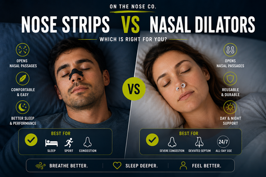 Nose Strips vs Nasal Dilators: Which Works Better?