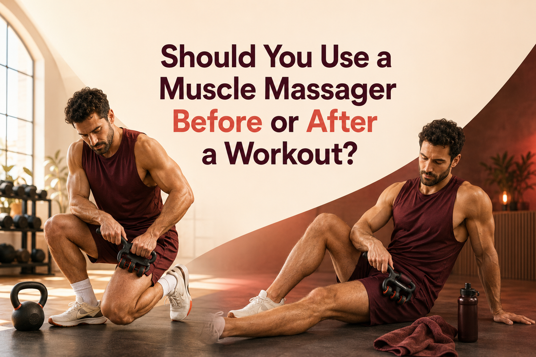 Should You Use a Muscle Massager Before or After a Workout?