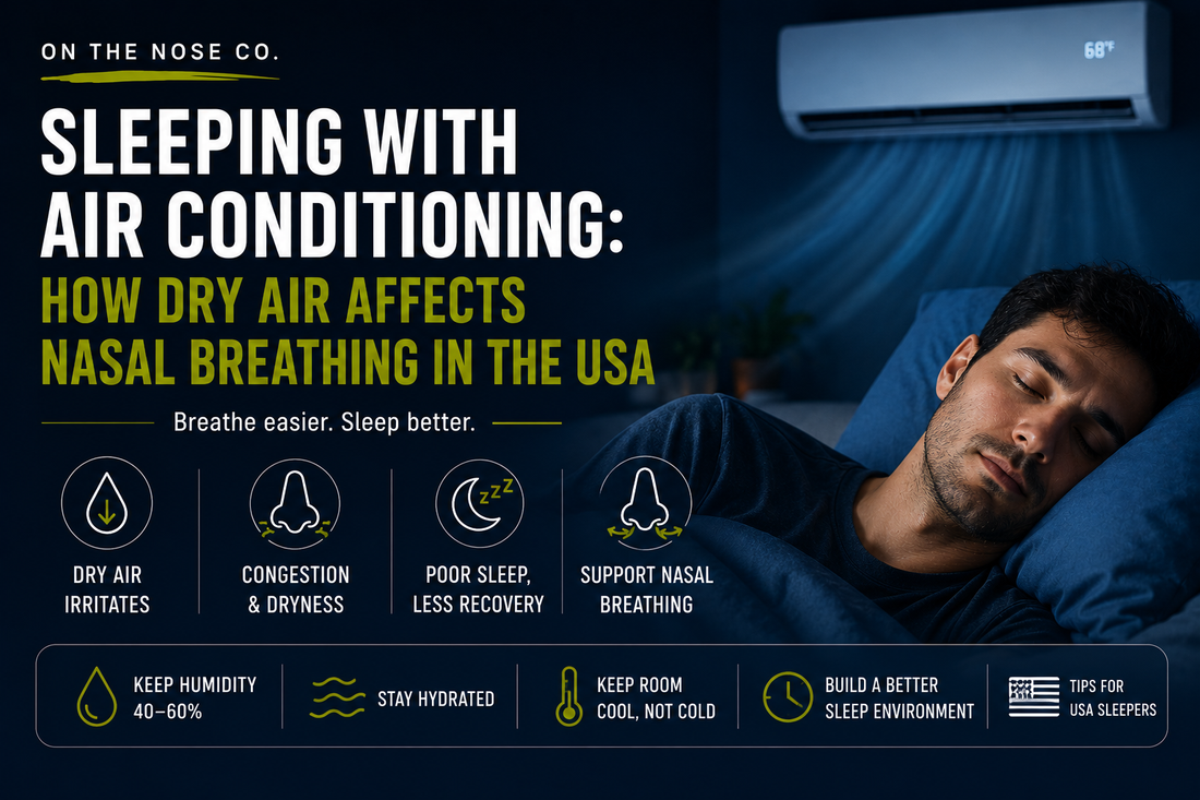 Sleeping with Air Conditioning: How Dry Air Affects Nasal Breathing in the USA