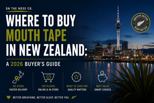 Where to Buy Mouth Tape in New Zealand: A 2026 Buyer’s Guide