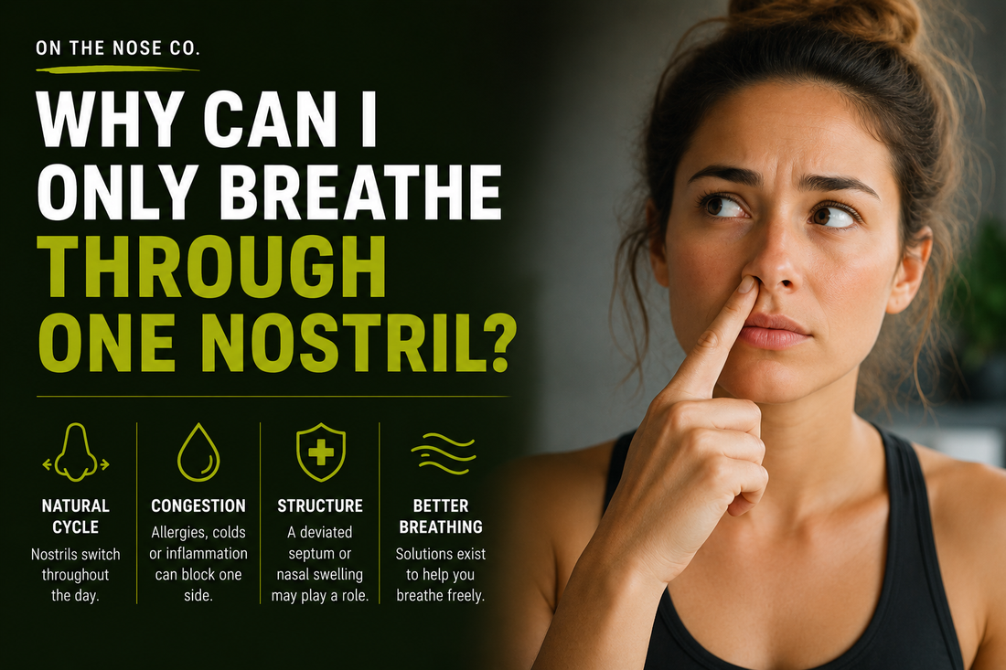 Why Can I Only Breathe Through One Nostril?