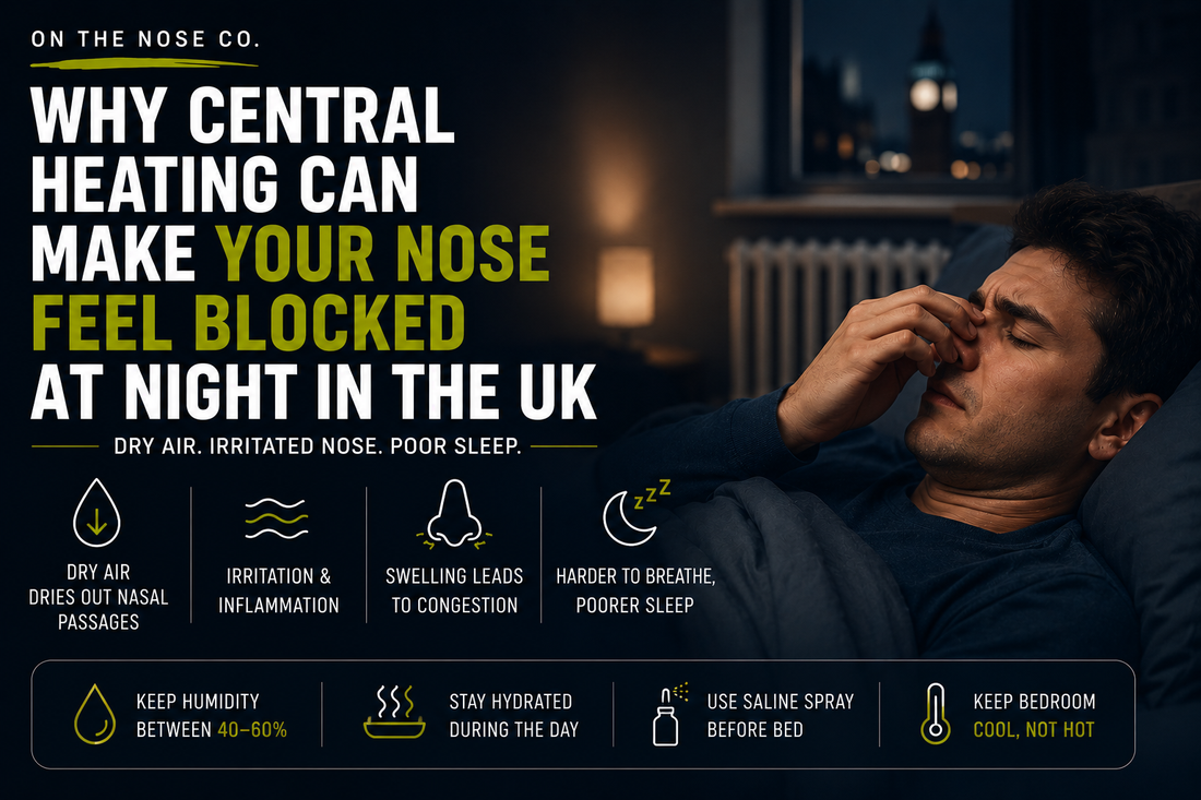 Why Central Heating Can Make Your Nose Feel Blocked at Night in the UK