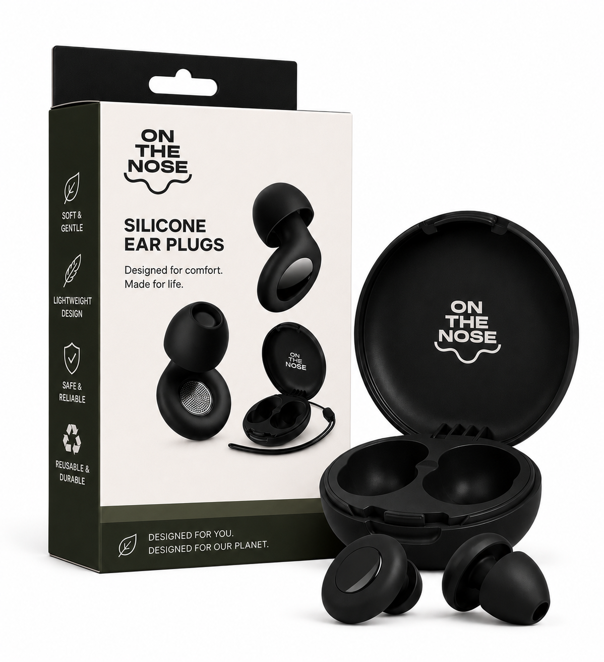 On The Nose Co. Silence™ Sleep Ear Plugs
