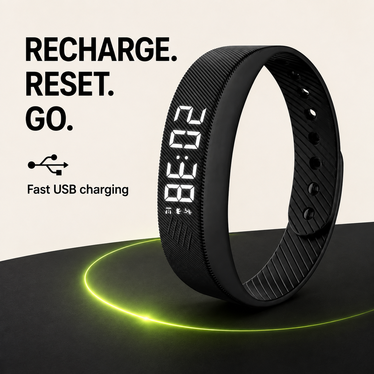 On The Nose Co. Pulse™ Smart Fitness Vibration Alarm Band