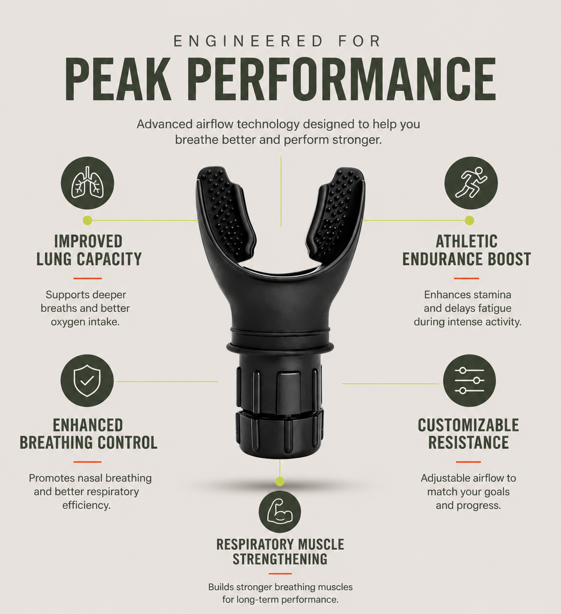 On The Nose Co. AirFlow™ Cardio Trainer