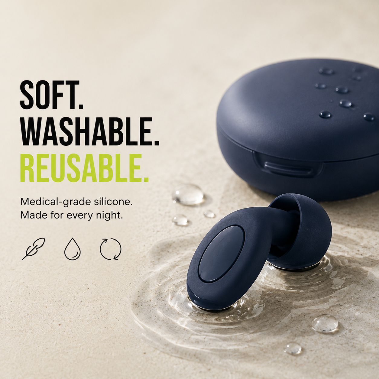 On The Nose Co. Silence™ Sleep Ear Plugs