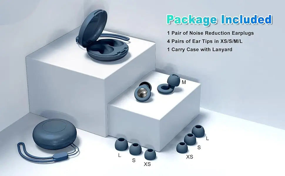 Premium Sleep Ear Plugs – Soft Silicone Noise Blocking Protection