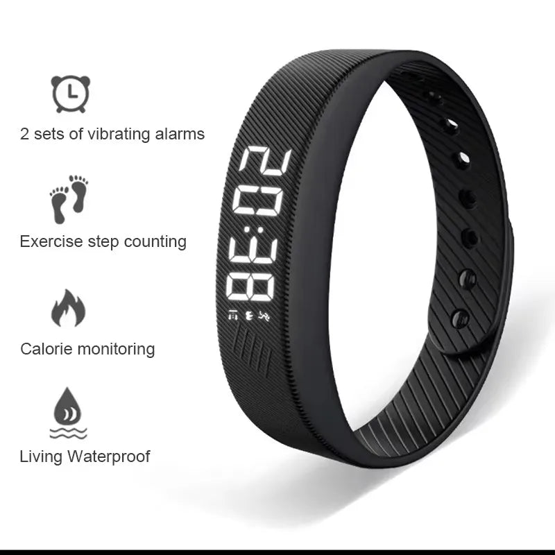 Smart Fitness Band & Vibration Alarm