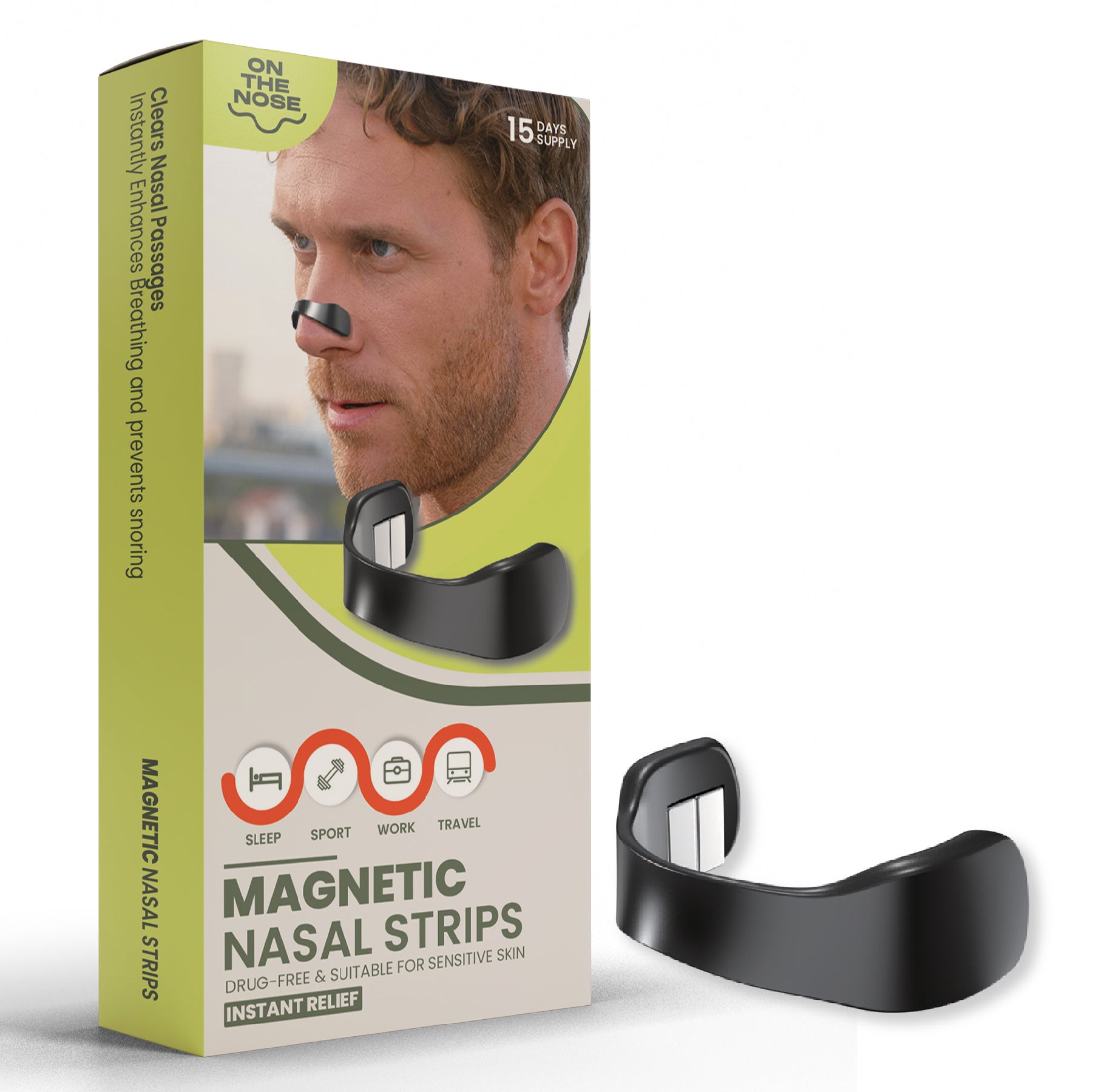Magnetic Nasal Strips